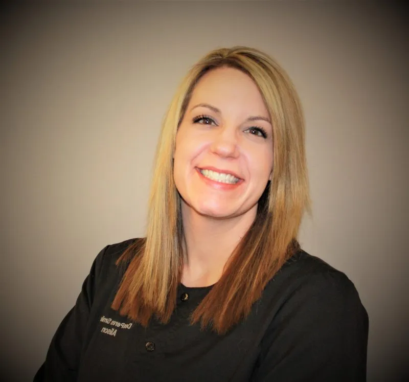 Staff member Alison from Des Peres Smiles